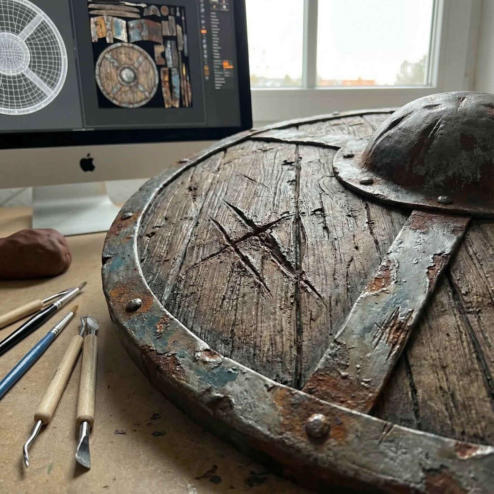 Texture Generation — Seamless textures and PBR-ready materials across any art direction.