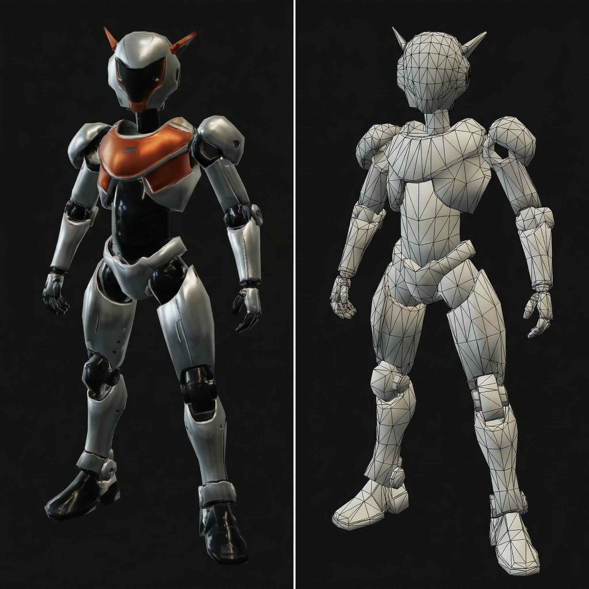 Low-Poly 3D — Optimized low-poly models for real-time engines — mobile, VR, and performance-critical scenes.